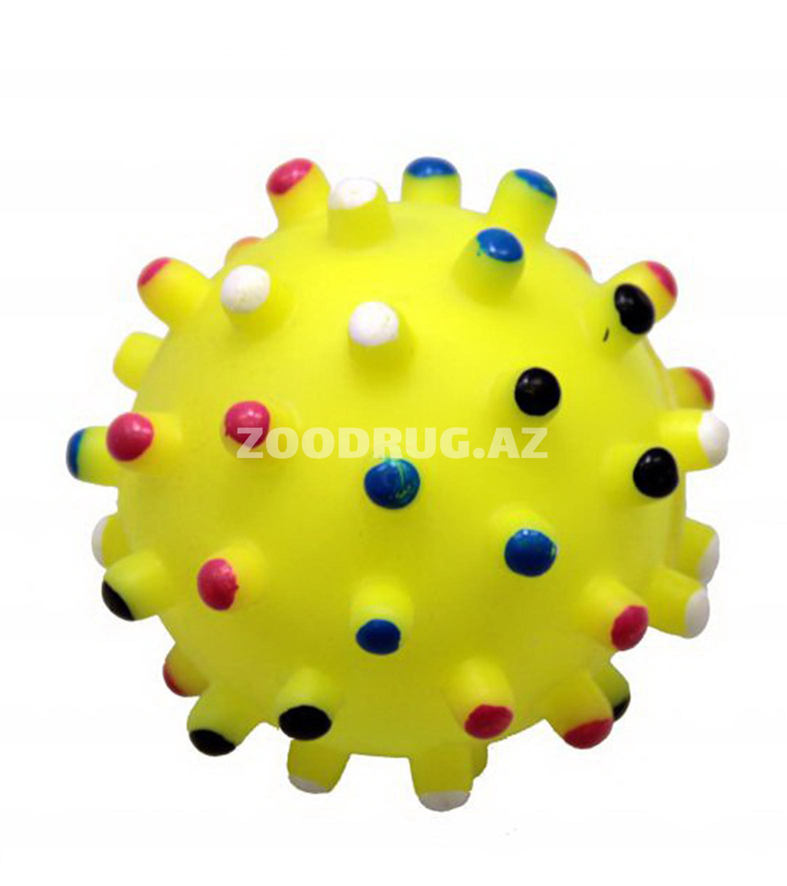 Nunbell #0109 L Pet Latex Toys – “Tikanlı top” formalı it oyuncağı (böyük ölçü).