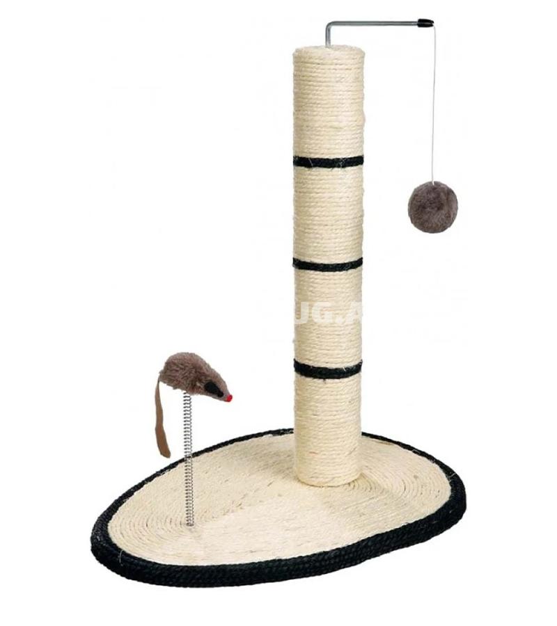 Koqtetokça-sütun Trixie 4306 asma oyuncaqlı və yaylı siçanlı, ölçü: 40×50×30 см