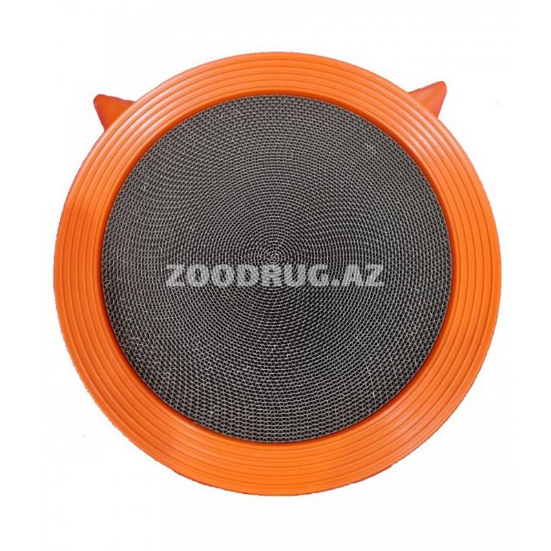 Когтеточка картонная Nunbell #268 для кошек . Размер: 50×50×8 см.