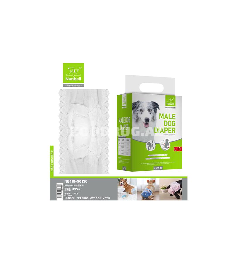 Подгузники Nunbell #0007 для самцов собак Male Dog Diaper.