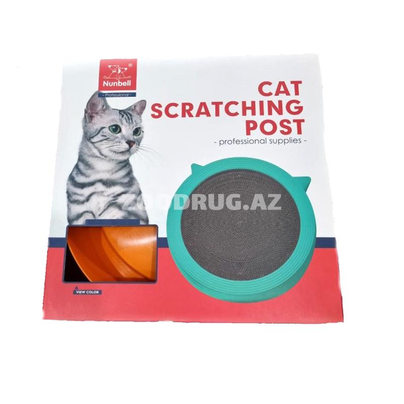 Когтеточка картонная Nunbell #268 для кошек . Размер: 50×50×8 см.
