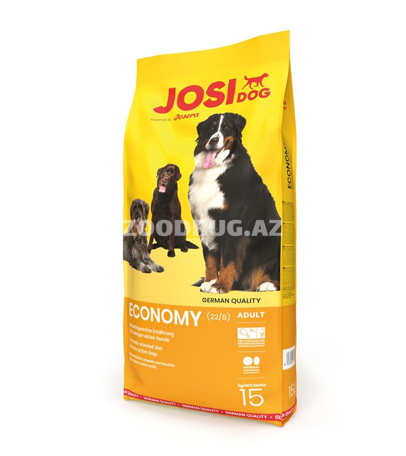 Quru yem Josera JosiDog Economy — orta aktivliyə malik böyüklər üçün itlər üçün nəzərdə tutulmuş yem.