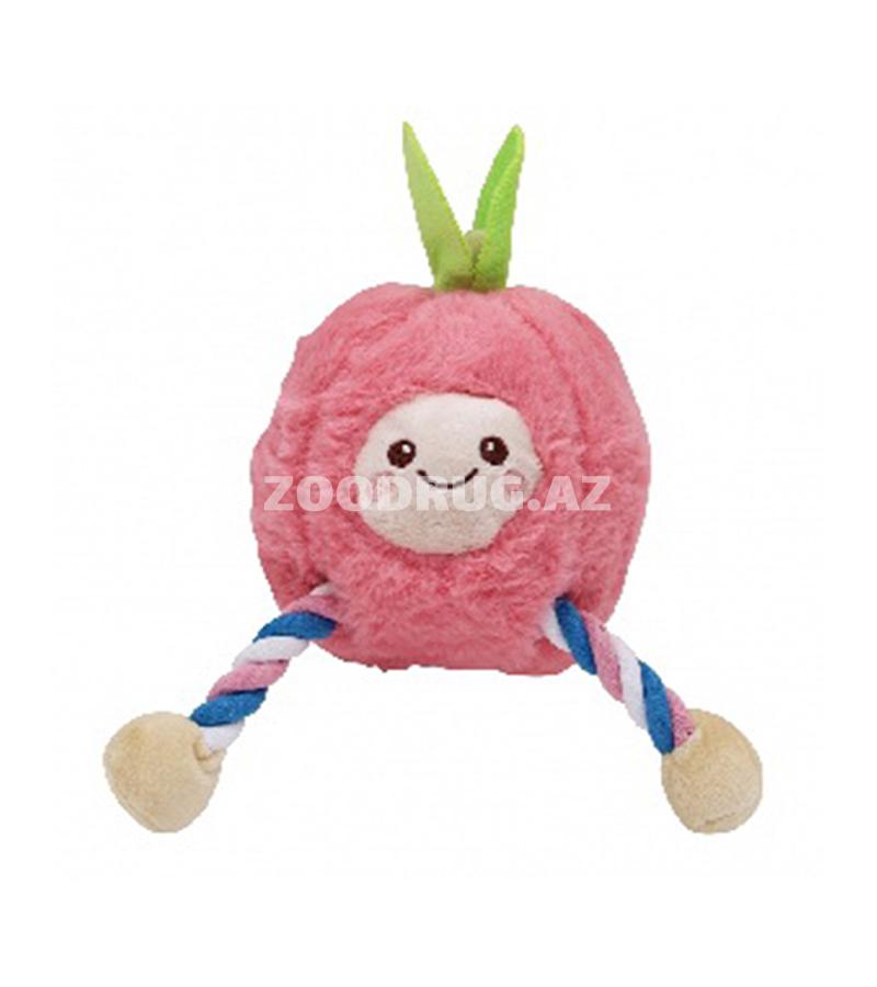 Игрушка  Nunbell #0160 для собак в виде милой розовой ягодки — яркая, мягкая и увлекательная игрушка, которая подойдёт как щенкам, так и взрослым собакам.