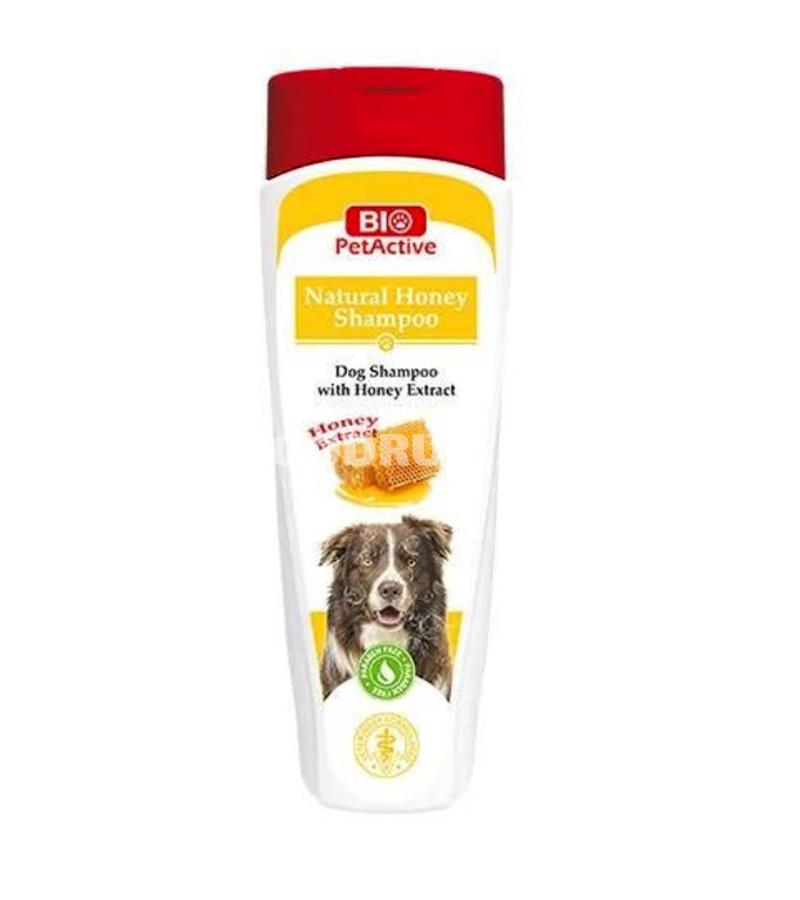 Шампунь Bio PetActive Natural Honey Shampoo натуральный с экстрактом меда для собак 400 мл.