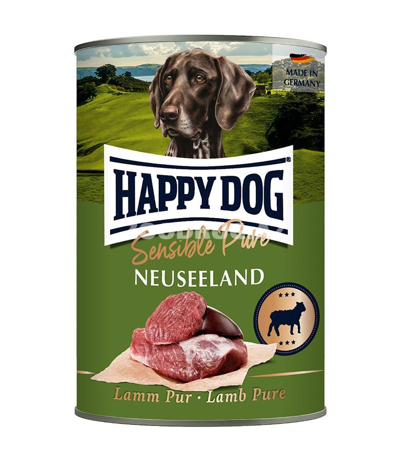 Влажный корм Happy Dog Sensible Pure Neuseeland Lamb Pure для собак с ягненком 400 г