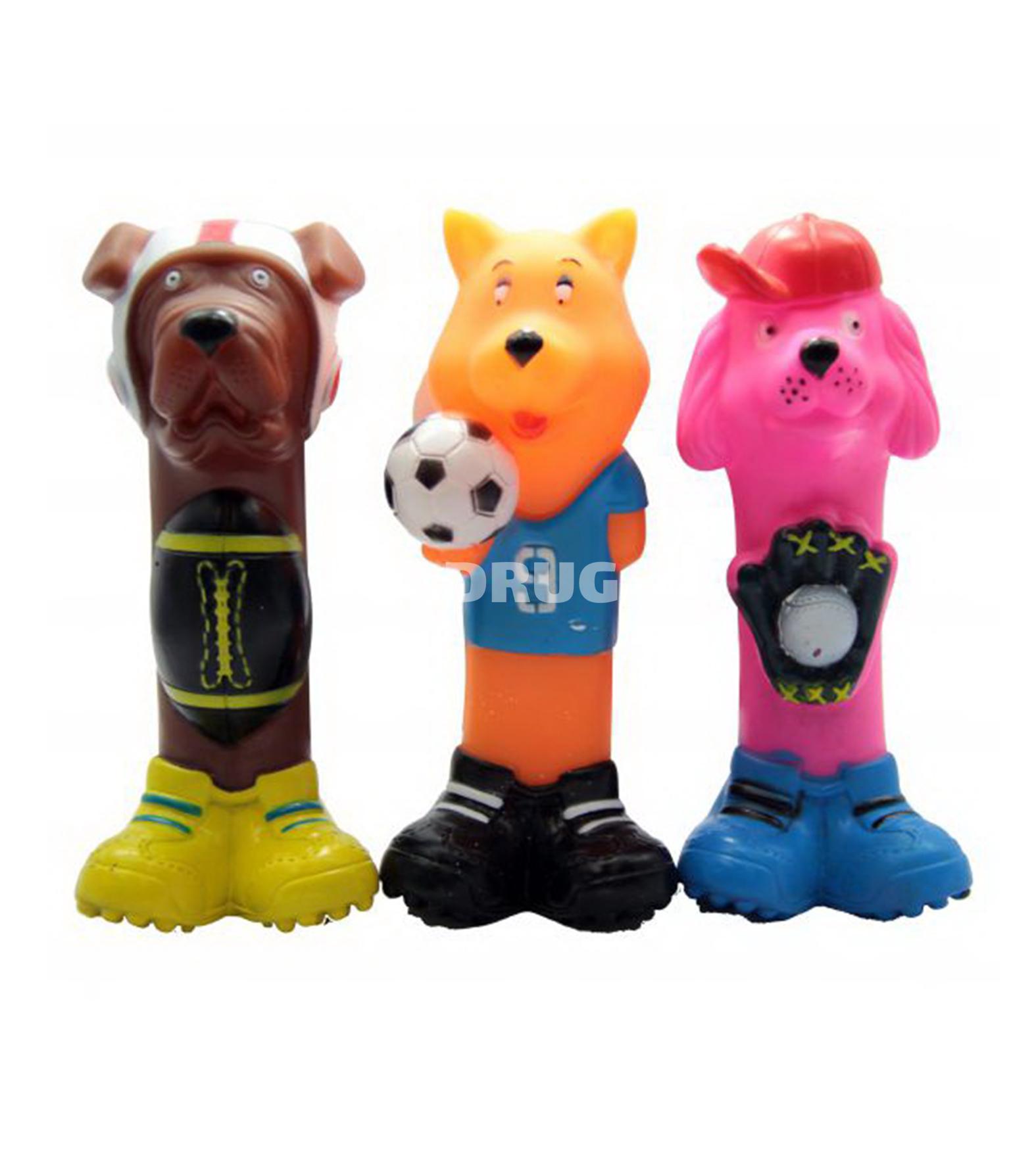 Игрушка Nunbell #0110 Pet Latex Toys “Спортивные персонажи” для собак.16см
