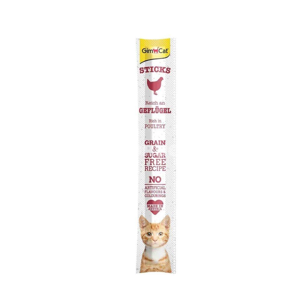 GimCat Soft Chew Stick for Cats мягкая жевательная палочка для кошек с мясом домашней птицы 1 шт.
