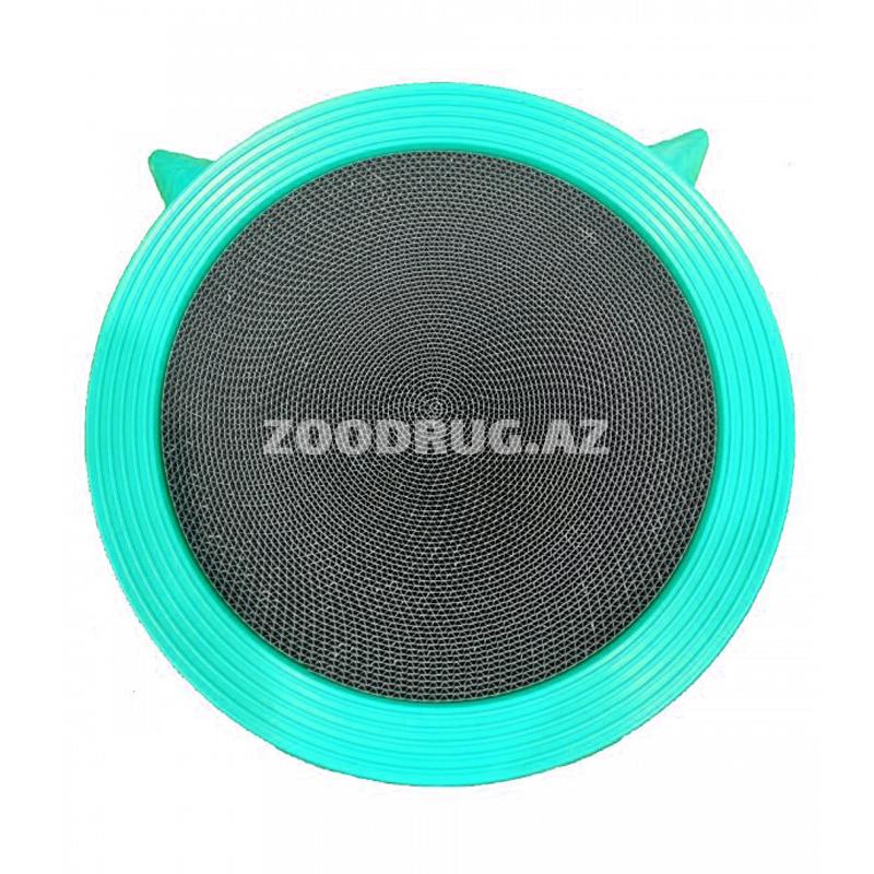 Когтеточка картонная Nunbell #268 для кошек . Размер: 50×50×8 см.