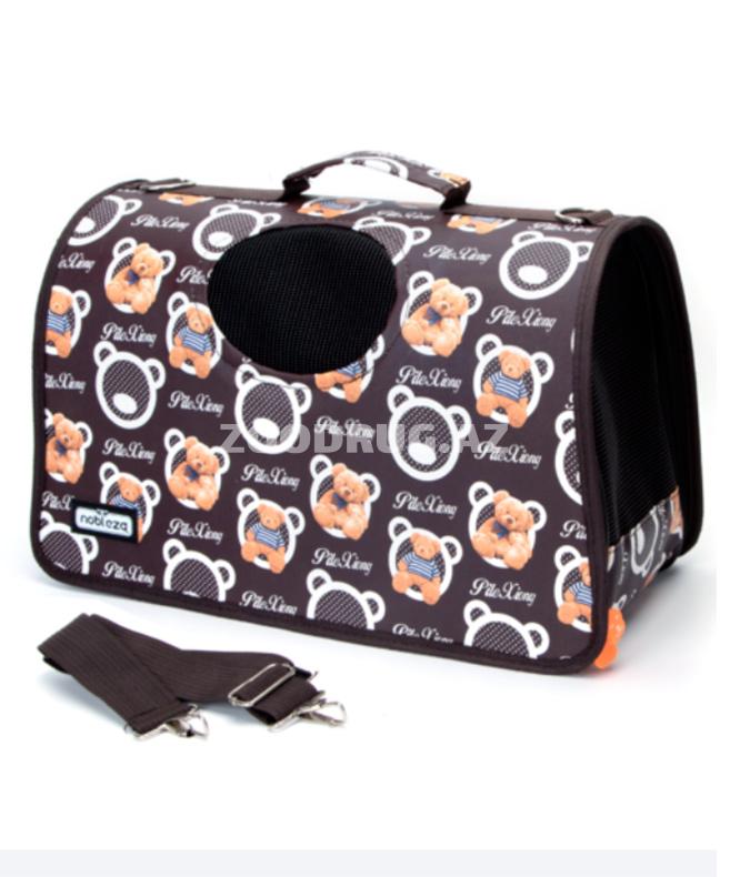 Сумка переноска Pet Bag Travel Teddi. Размер: 44х26х26 см.
