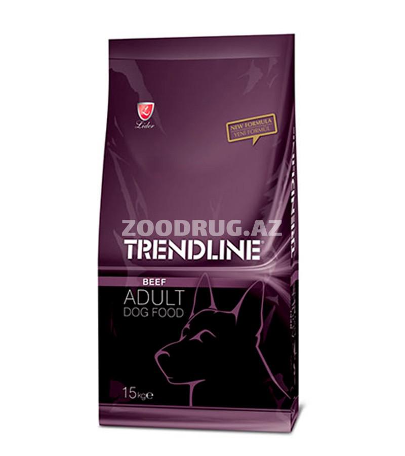 Сухой корм Trendline Adult Dog Beef полнорационный сбалансированный для взрослых собак всех пород со вкусом говядины.