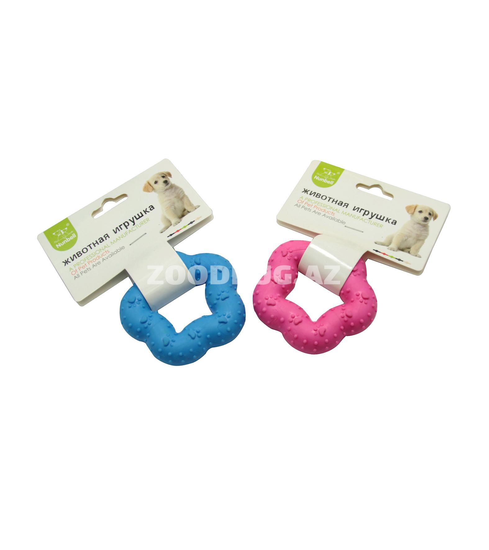 Игрушка Nunbell #0129 Pet Latex Toy “Фигурное кольцо” для собак.