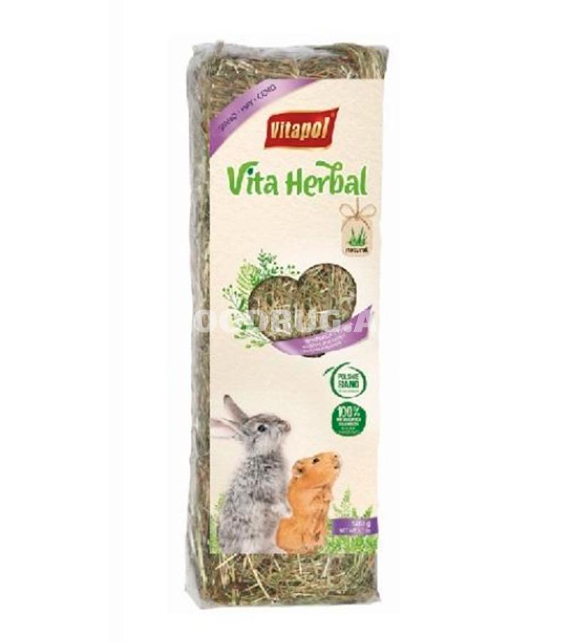 Сено Vitapol для грызунов и кроликов 500 гр.
