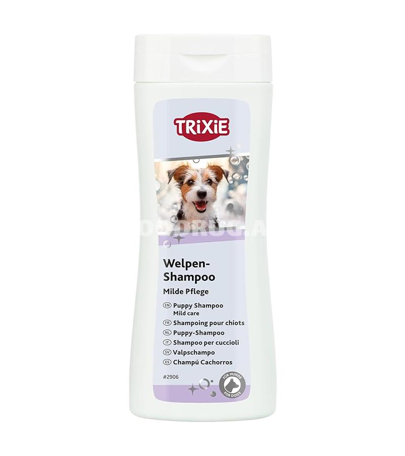 Trixie Puppy Shampoo мягкий шампунь, специально разработанный для щенков с чувствительной кожей и тонкой шерстью  250 мл #2906