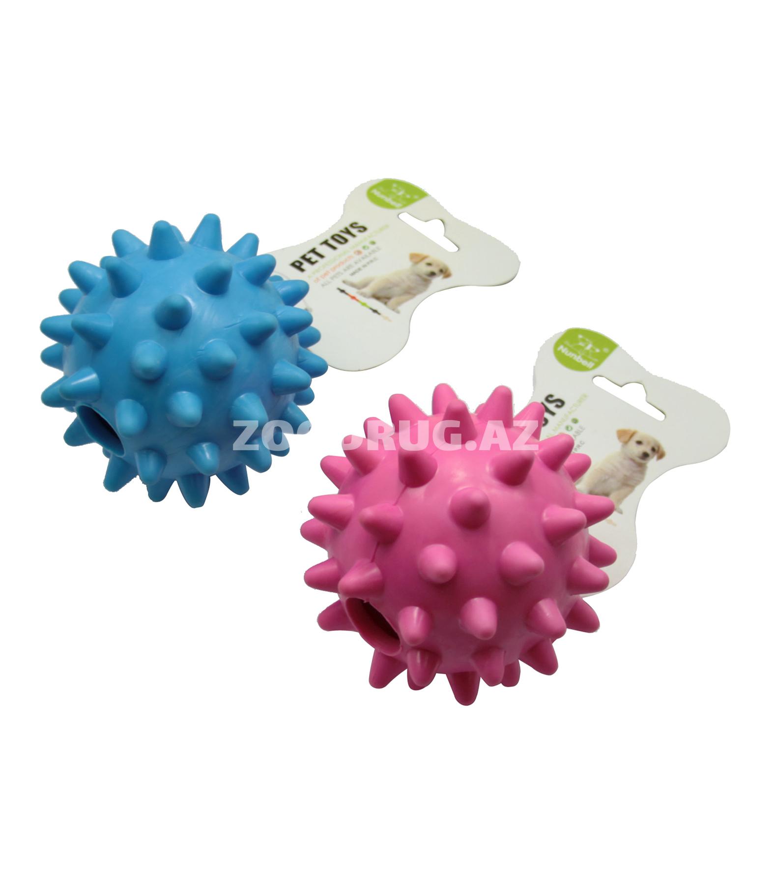 Игрушка Nunbell #0135 Pet Latex Toy “Ёжик мяч” для собак.Diameter 7cm/2.76''