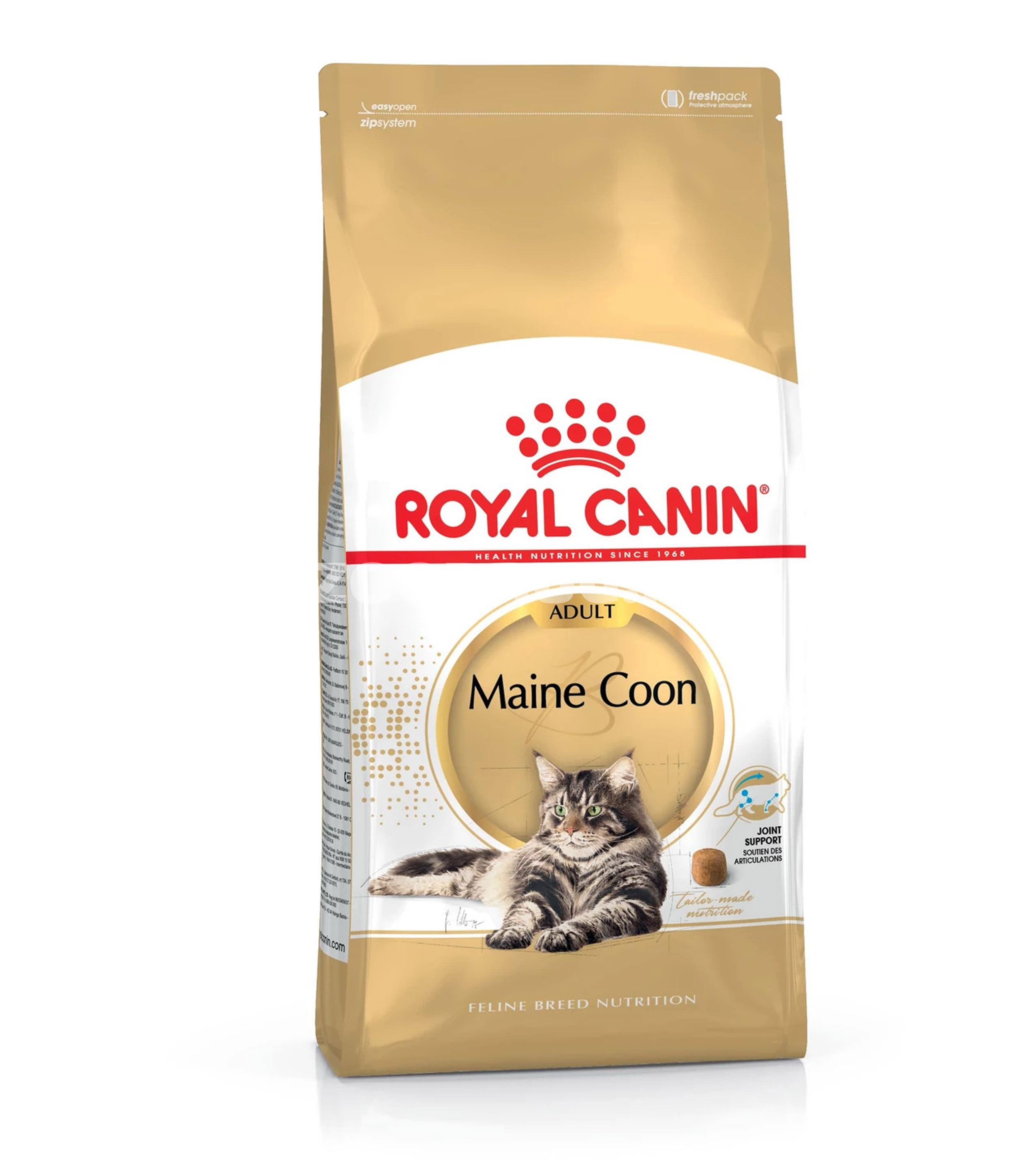 Сухой корм Royal Canin Maine Coon Adult полнорационный сбалансированный для кошек - Специально для взрослых кошек породы Мэйн Кун старше 15 месяцев