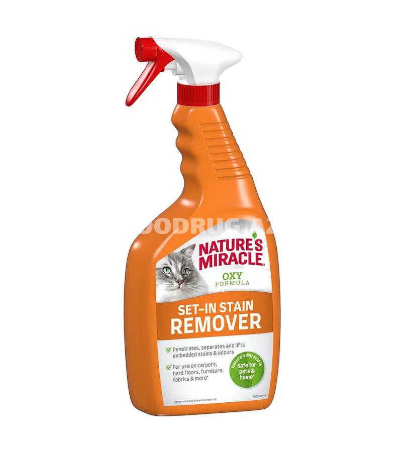 Nature’s Miracle Oxy Set-In Stain Remover-çətin ləkə və qoxuların aradan qaldırılması üçün güclü vasitə