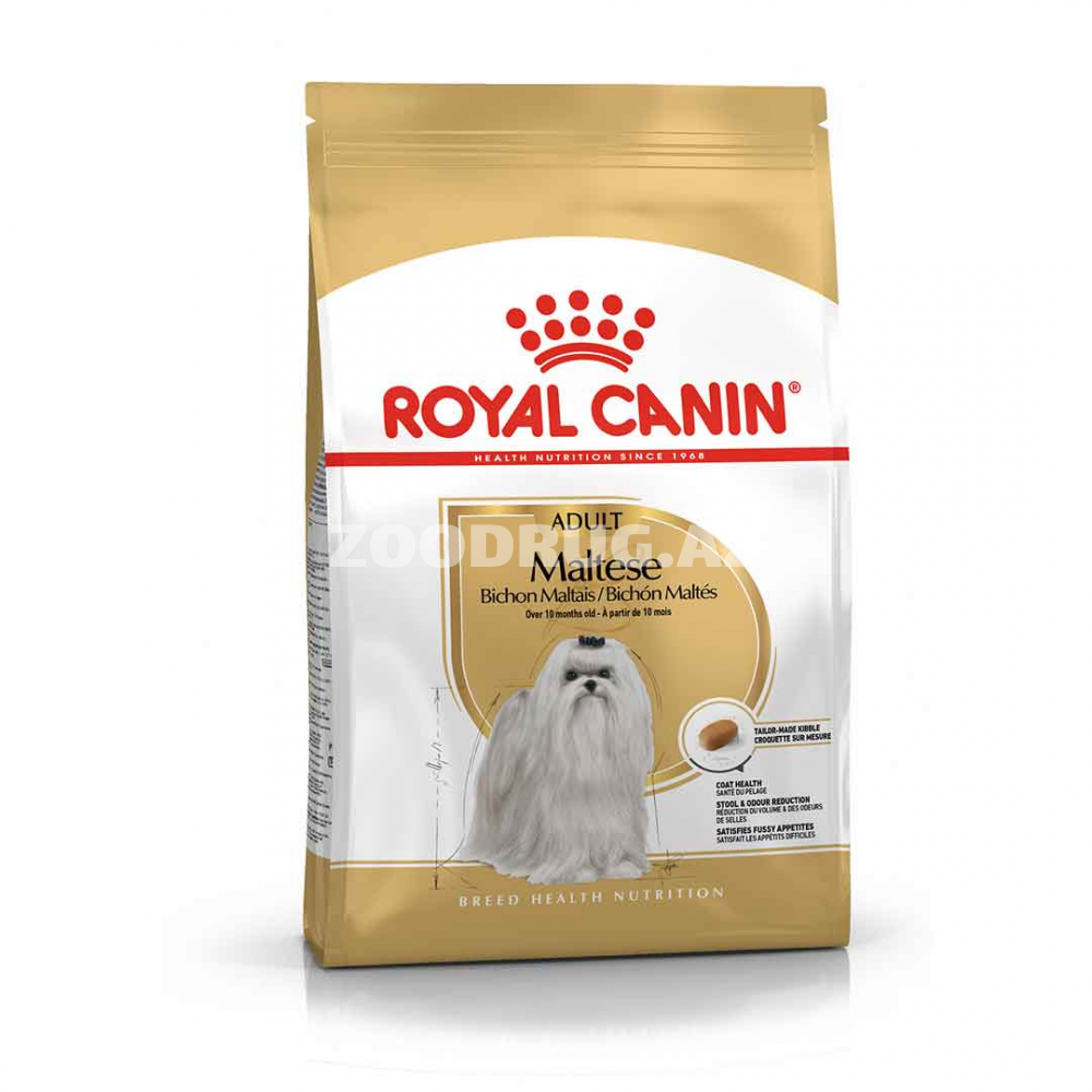Сухой корм Royal Canin Maltese Adult для взрослых собак породы мальтийская болонка 1,5 кг