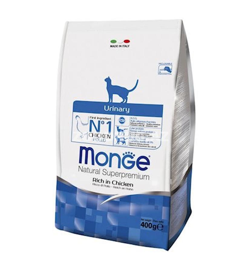 Сухой корм Monge Cat Urinary Rich in Chicken для кошек с чувствительной мочевыделительной системой со вкусом курицы 400 г