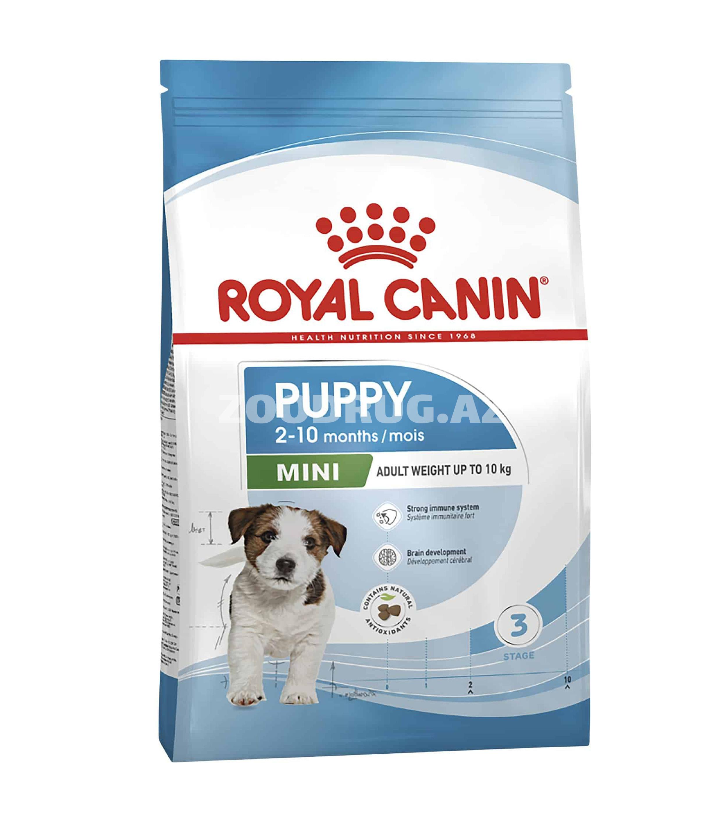 Сухой корм Royal Canin Mini Puppy  полнорационный для щенков мелких пород в возрасте до 10 месяцев 17кг