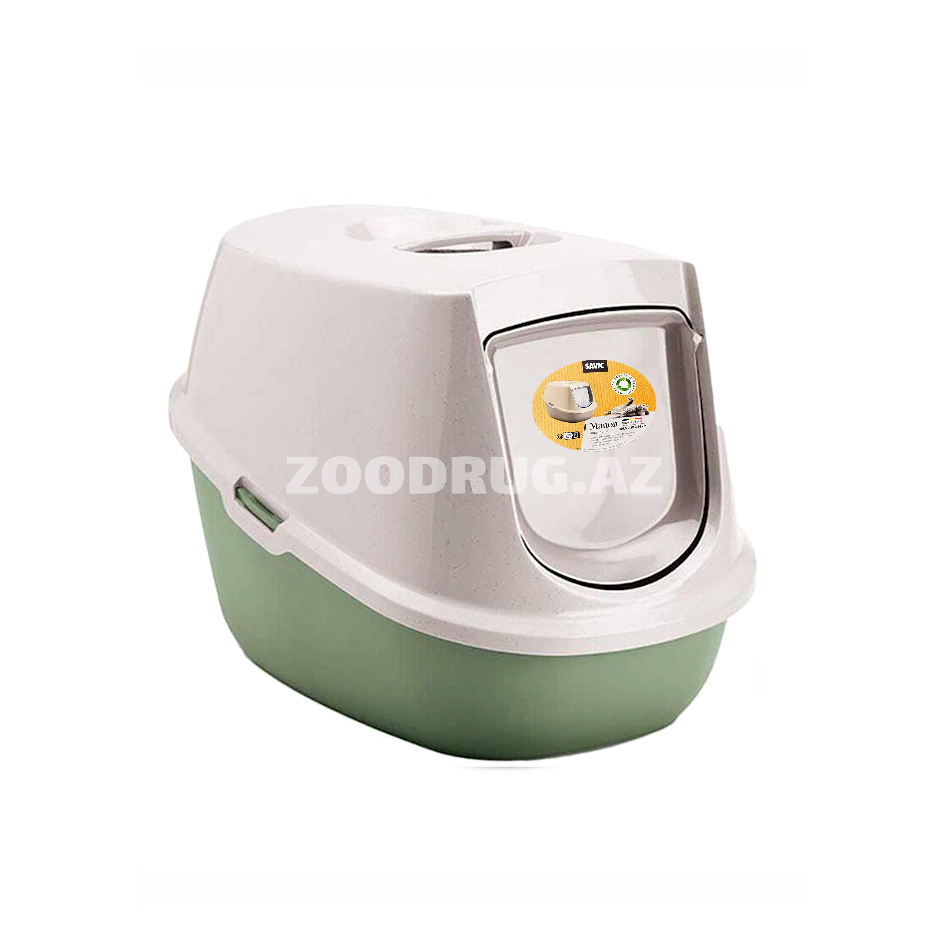 Биотуалет Savic Happy Planet Manon Закрытый кошачий туалет 54,5x39x39 см