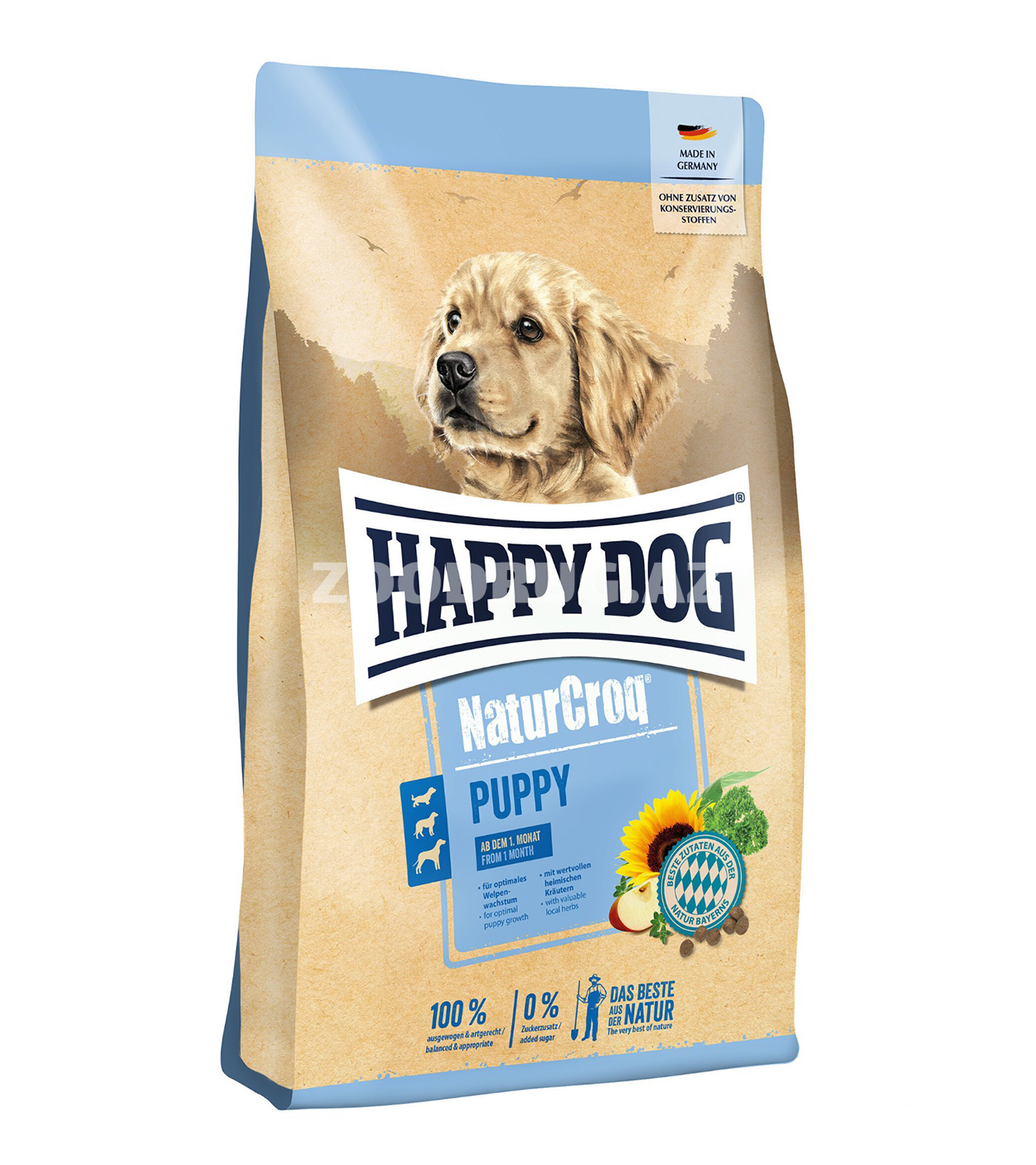 Сухой корм Happy Dog NaturCroq Puppy для щенков (с 1-го месяца жизни)