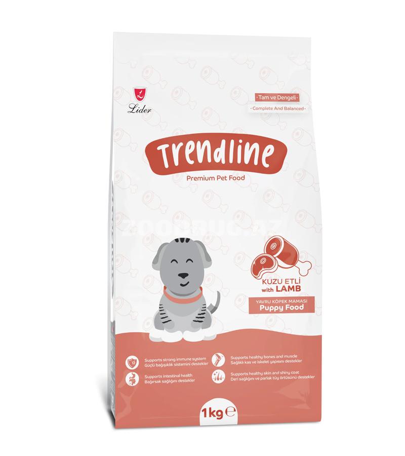 Сухой корм Trendline PUPPY для щенков с говядиной и рисом 15кг