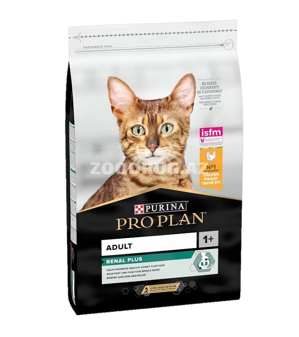 Сухой корм Purina Proplan Adult Cat Chicken для взрослых кошек, профилактика мочекаменной болезни со вкусом курицы.