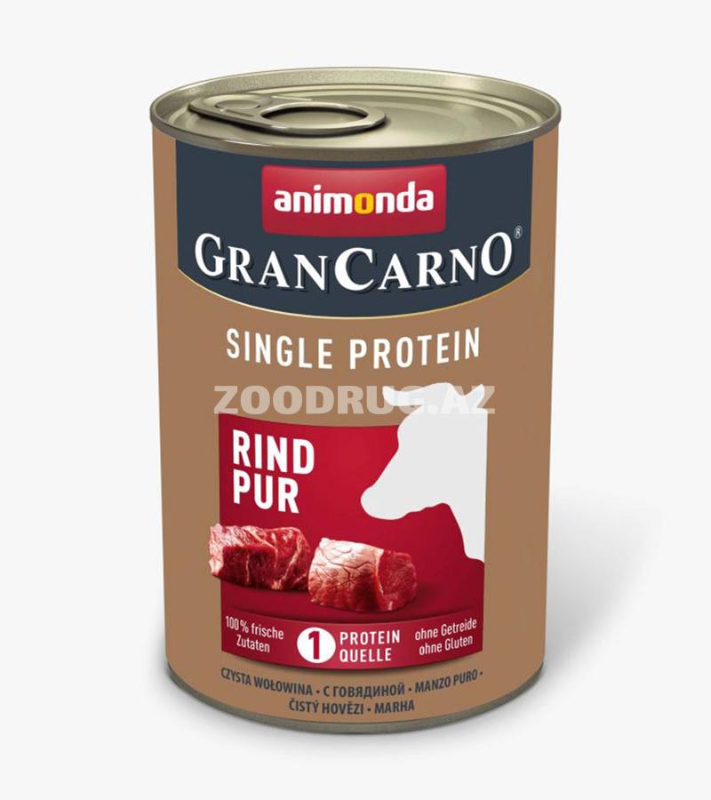 Консерва Animonda GranCarno Single Protein-Rind Pur (Говядина)800гр