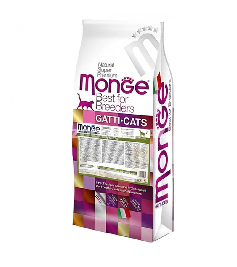 Сухой корм Monge CAT Sensitive Chiken для чувствительных кошек с проблемным пищеварением