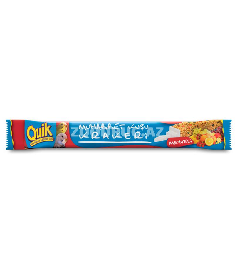 Лакомство Quik фруктовый крекер для попугаев 30 гр.