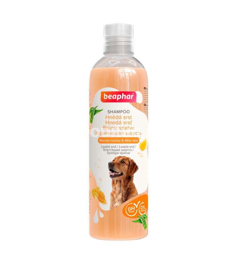 Шампунь для собак с коричневой шерстью Beaphar Brown Coat Manuka Honey & Aloe Vera 250ml