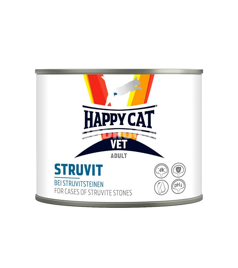 Влажный корм Happy Cat Vet Struvit Adult для кошек при струвитных камнях 200 г