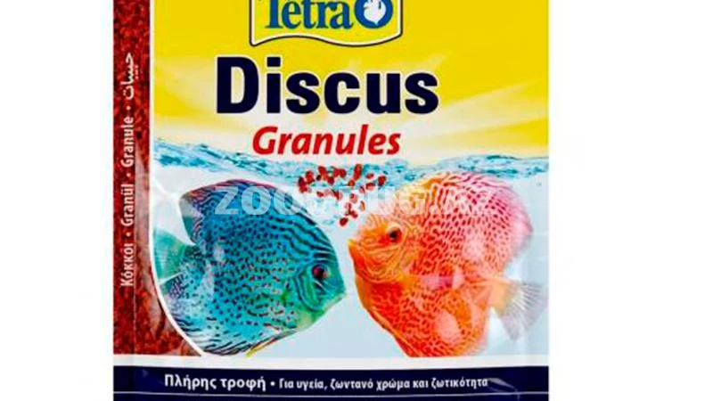 Zoodrug - Tetra Discus Granules полноценный корм для дискусов 15 гр. в ...